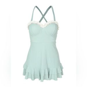 Cute Girls Swimming Suit